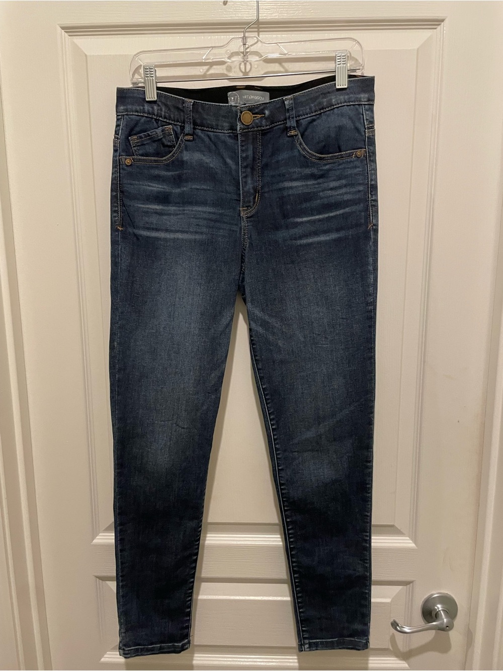 Wit & Wisdom Dark Wash Skinny Jeans